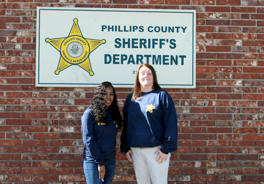 Full-time dispatchers Waesha Brown & Tabitha Lowery